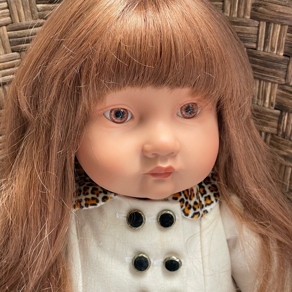 Chubbs Johannes Zook Originals Pat Secrist Signed 1995 Red Hair 22 Inch Doll - Picture 4 of 13